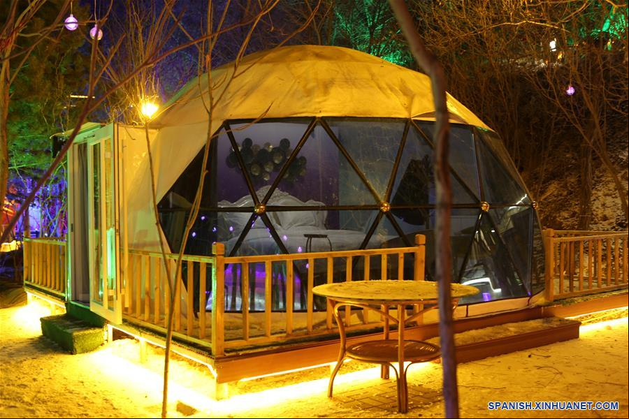 CHINA-GANSU-LANZHOU-FESTIVAL DE HIELO Y NIEVE