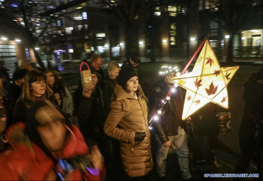 CANADA-VANCOUVER-FESTIVAL DE SOLSTICIO DE INVIERNO