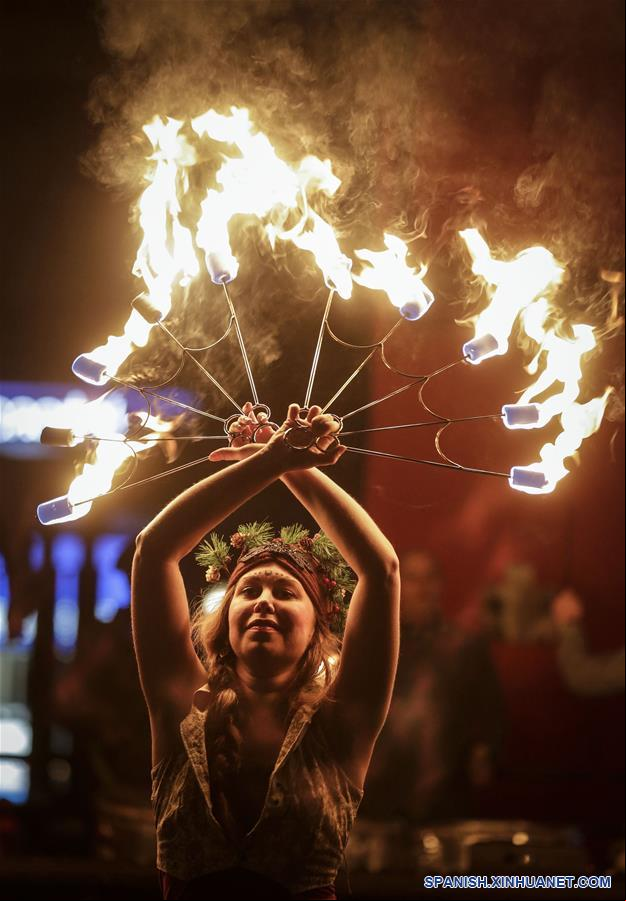 CANADA-VANCOUVER-FESTIVAL DE SOLSTICIO DE INVIERNO