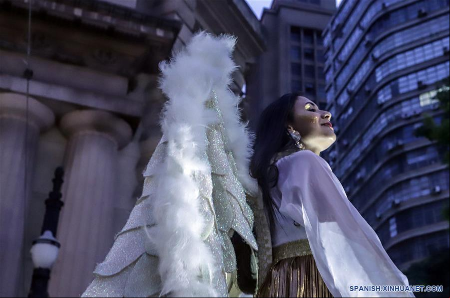 BRASIL-SAO PAULO-NAVIDAD-DESFILE