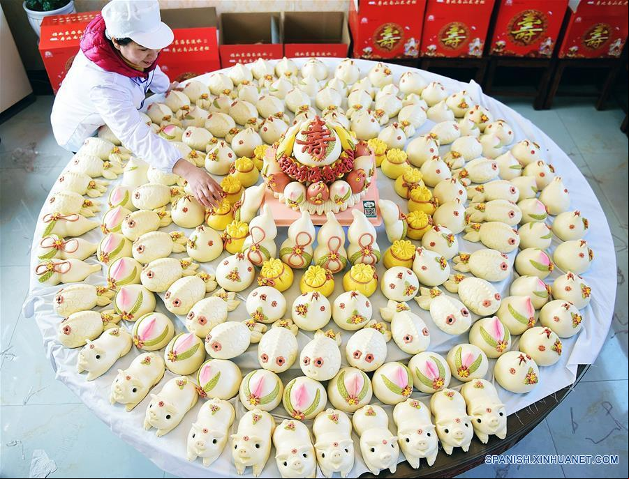 CHINA-SHANDONG-AÑO NUEVO-BOLLOS