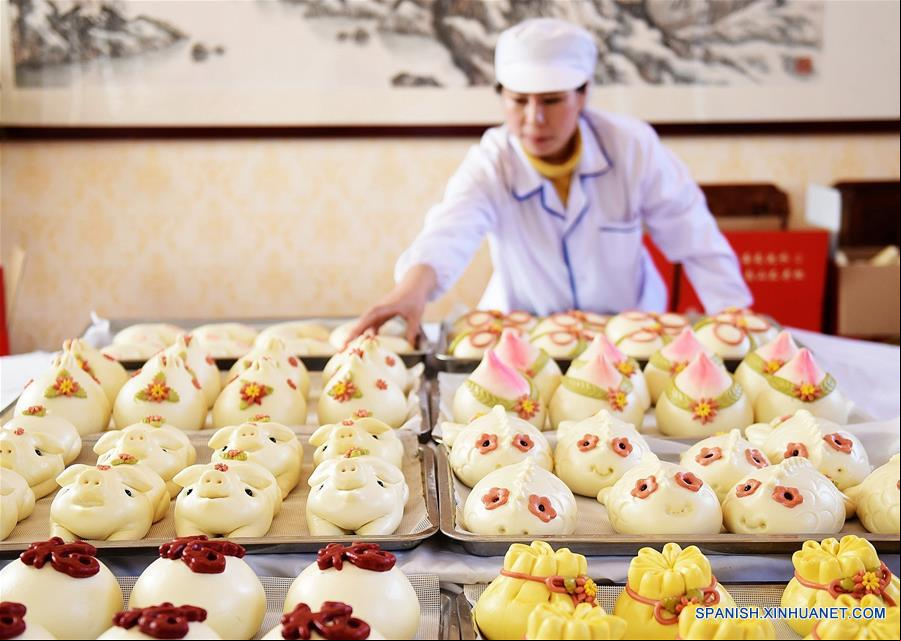 CHINA-SHANDONG-AÑO NUEVO-BOLLOS