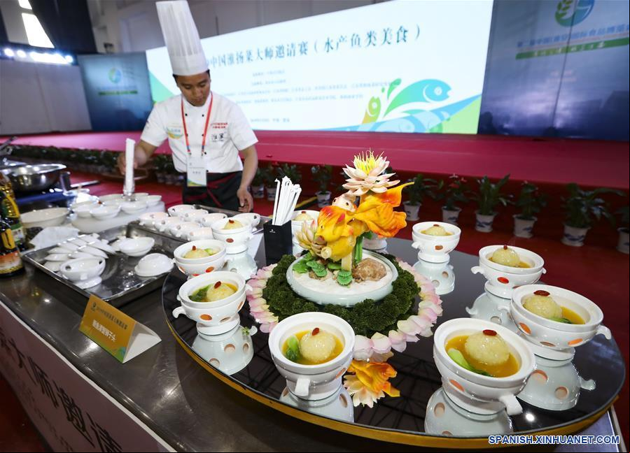 CHINA-JIANGSU-TORNEO DE COCINA