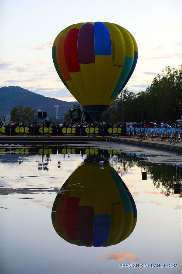 AUSTRALIA-CANBERRA-GLOBO ESPECTACULAR