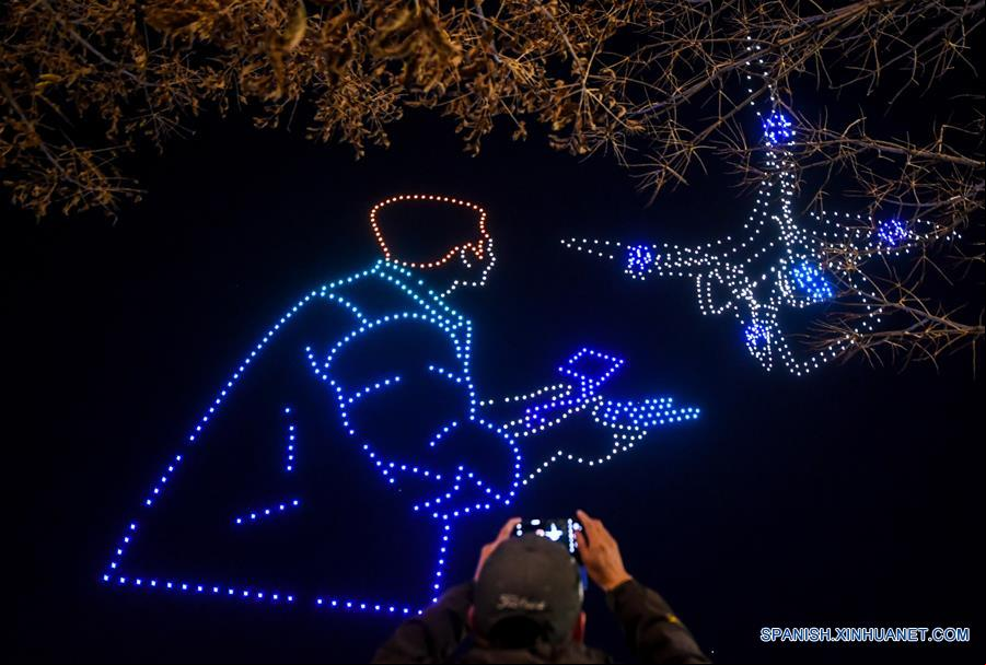 CHINA-JILIN-CHANGCHUN-EXHIBICION DE LUCES