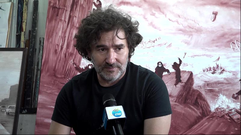 Pintor cubano convierte en acuarelas sus vivencias de China