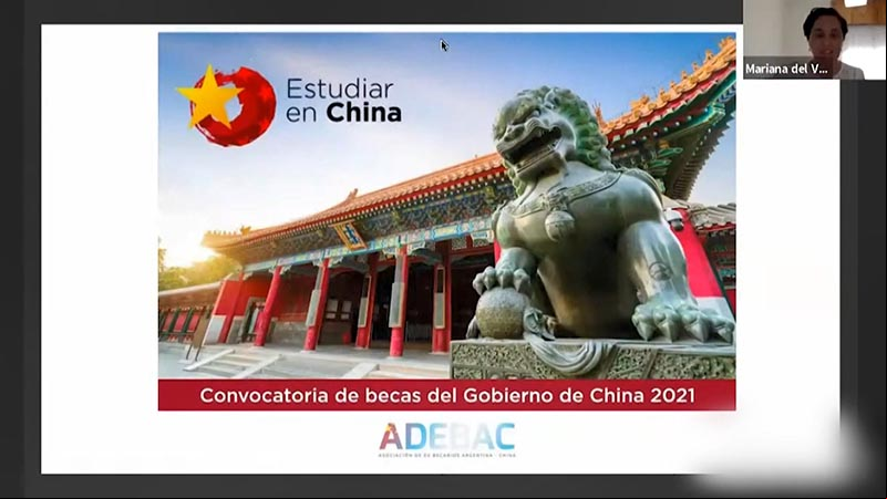 Promueven en Argentina programa de becas para estudiar en China