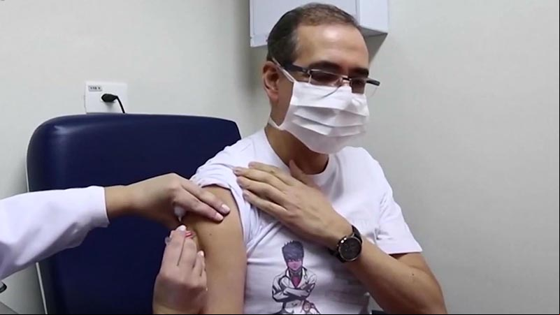 Aprueba agencia sanitaria de Brasil uso de nuevo lote de 4,8 millones de dosis de CoronaVac