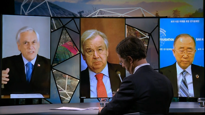 Chile está comprometido en lucha contra cambio climático, afirma Piñera