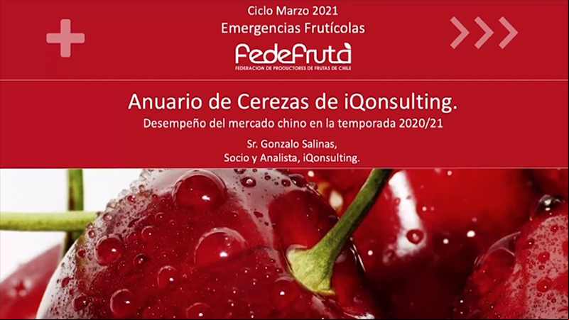 Cerezas chilenas registran una temporada inédita de exportación