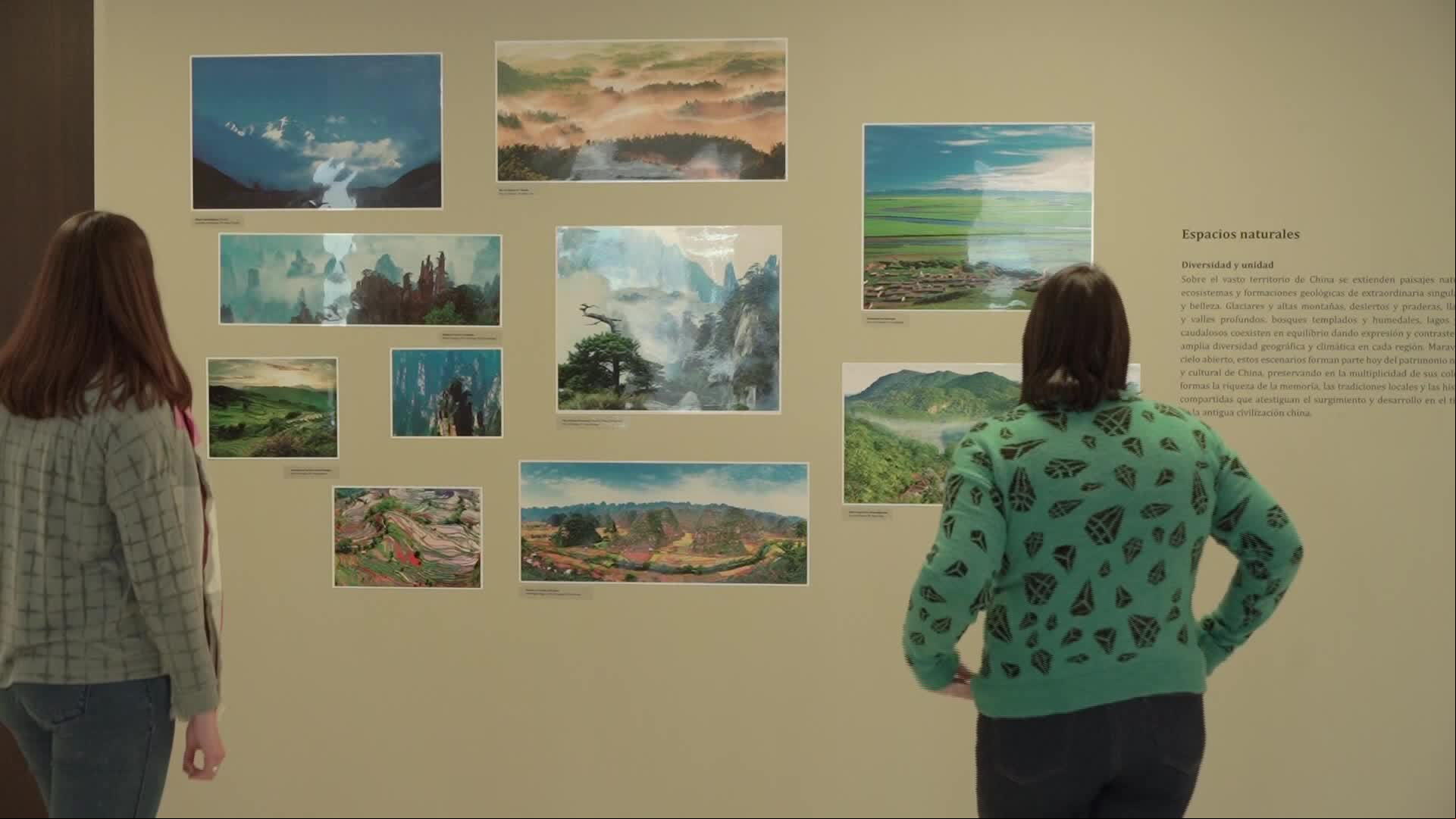 Buenos Aires acoge muestra artística sobre paisajes naturales de China