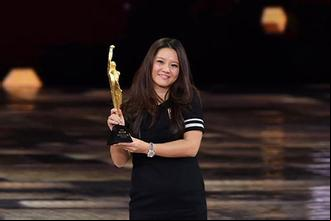 Tenista china Li Na recibe Premio Laureus por Logro Excepcional