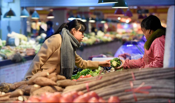 IPC de China sube 2,3% en noviembre