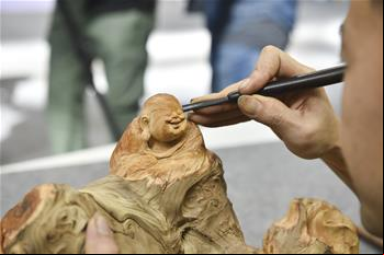 El concurso de habilidades de arte popular en Tonglu