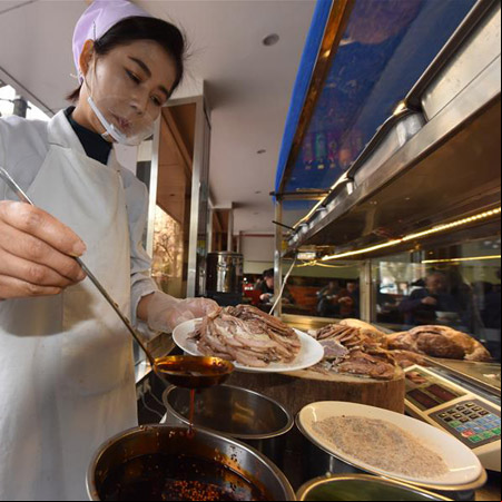 Fideos con carne de Lanzhou