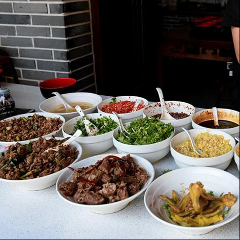 Bocadillos al estilo Jiangxi en este de China