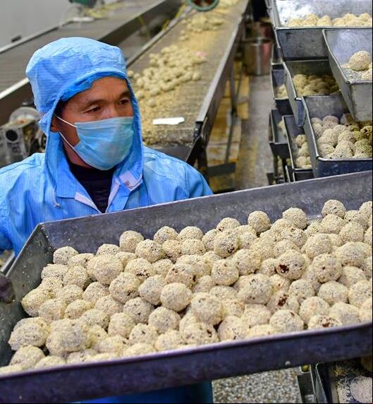 Shanxi: "Zhubing", un tipo de postre tradicional chino