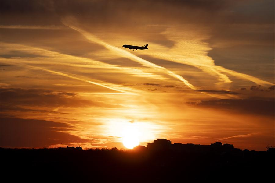 El atardecer en Washington D.C., Estados Unidos