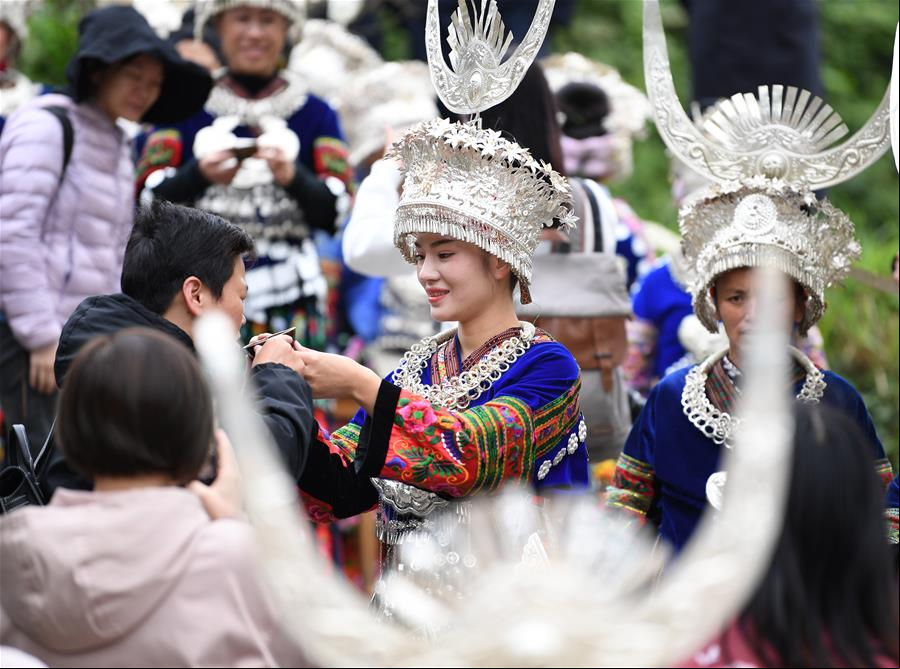 Guizhou: Aldea Langde del grupo étnico Miao