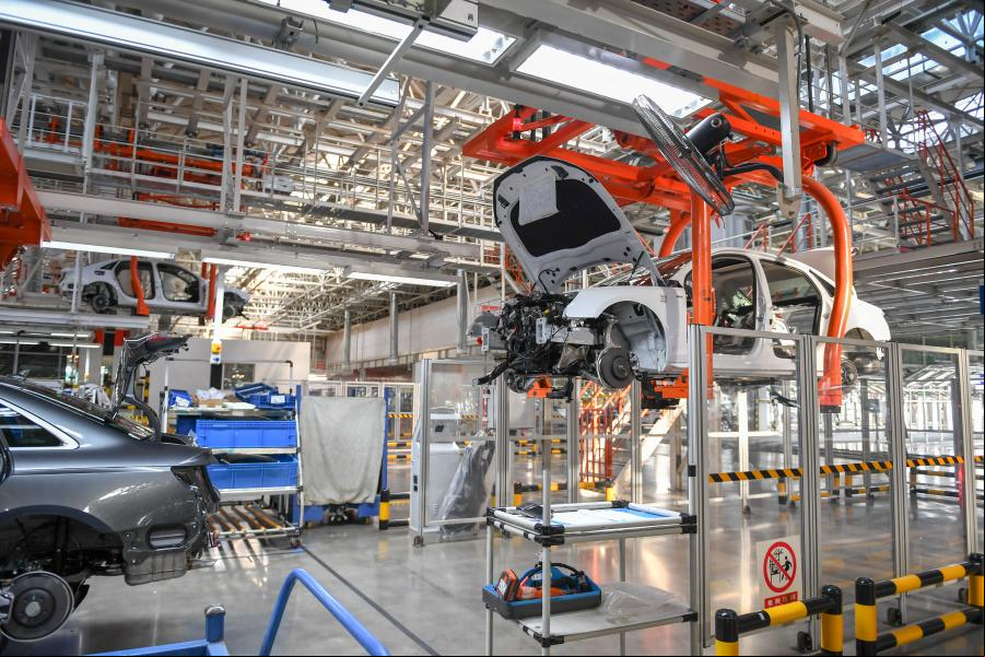 Taller general de ensamblaje de base de producción de Changchun bajo FAW-VW