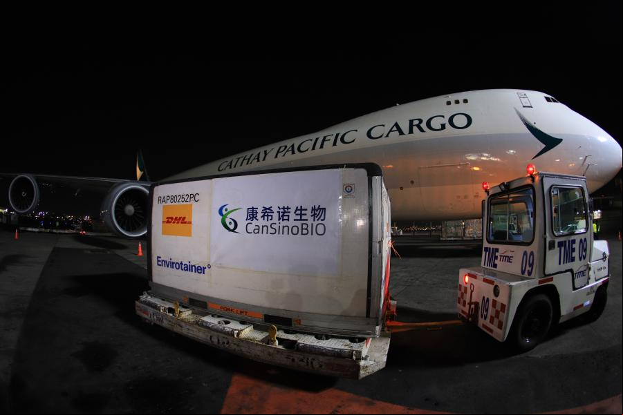México recibe sustancia activa de vacuna contra COVID-19 de empresa china CanSino