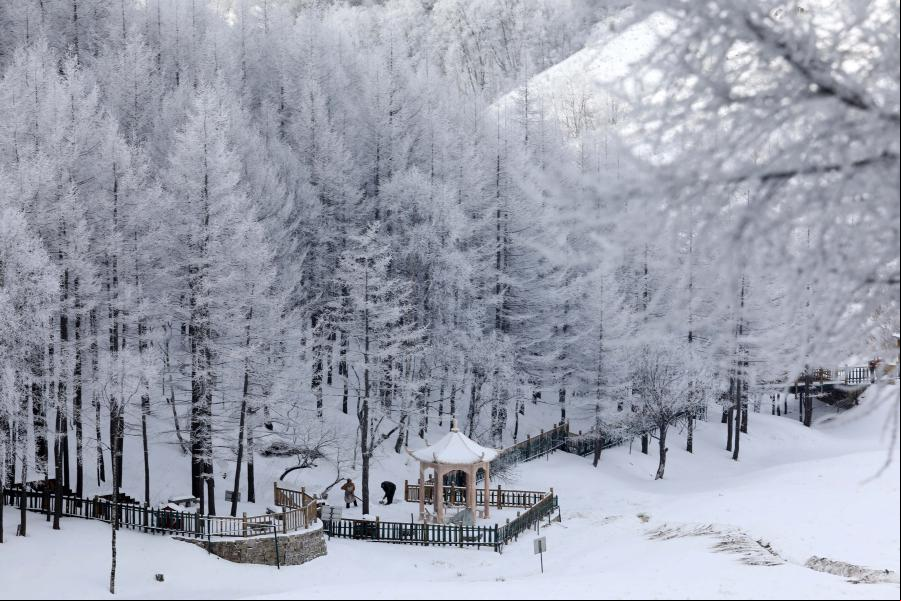 Paisaje del área escénica de Tuoliang en Hebei